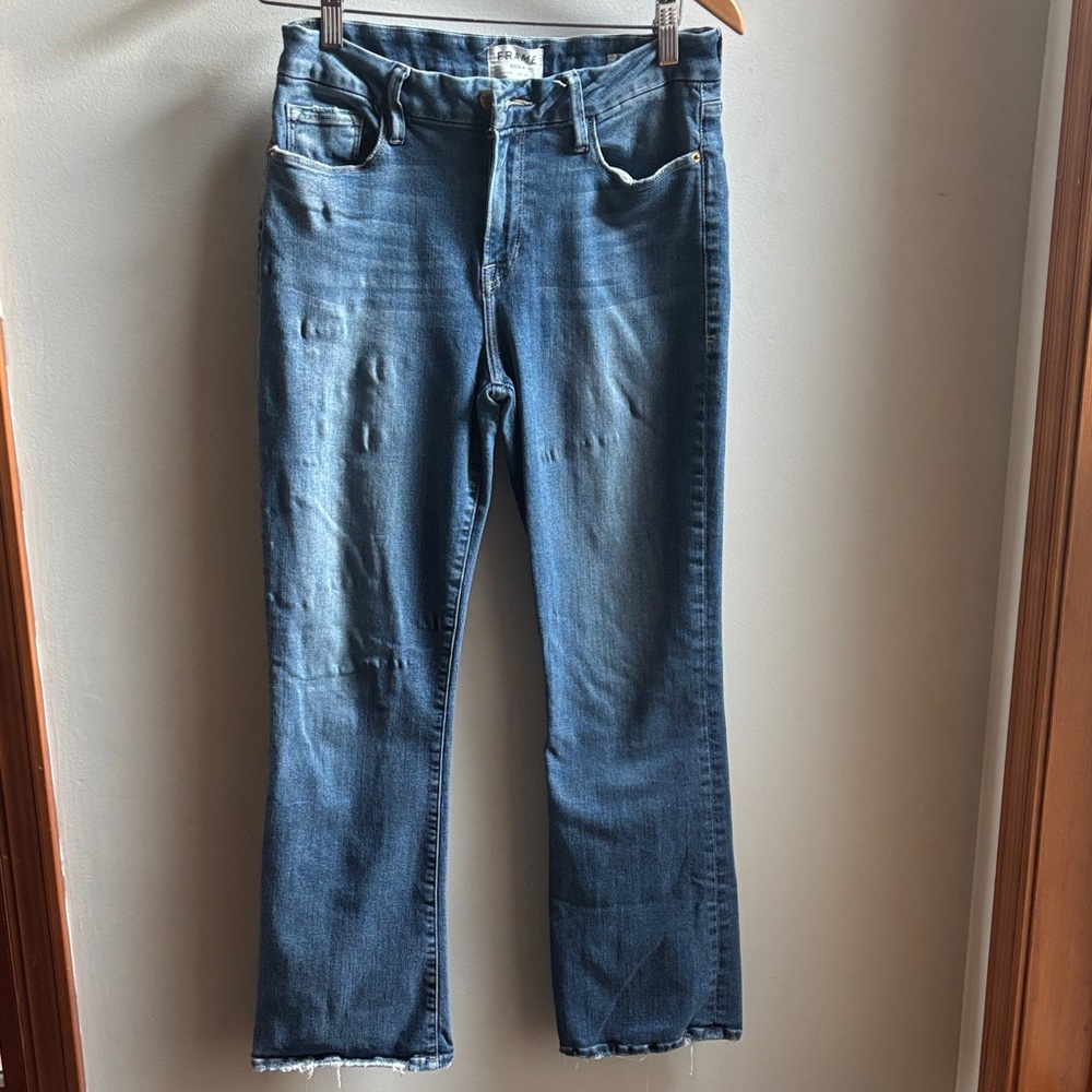 Frame Le Crop Mini Boot Jeans - Picture 3 of 10